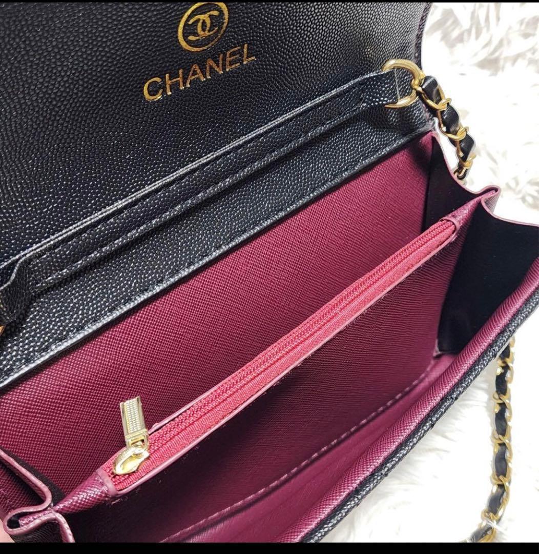 CHANEL　ノベルティ　長財布　チェーンウォレット　ショルダー　財布