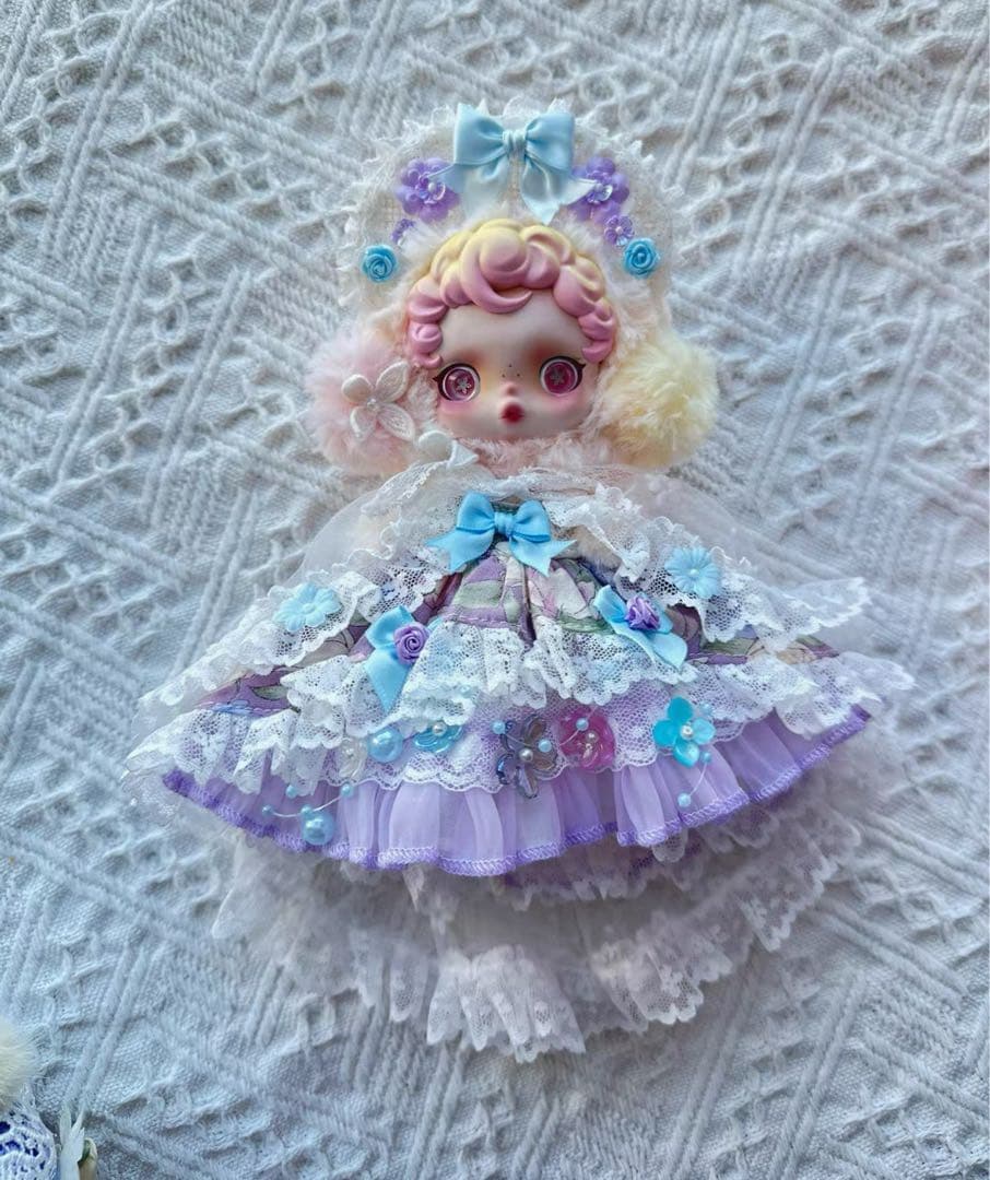 番号08｜SKULLPANDA用着せ替え服｜ディズニー・Labubu対応