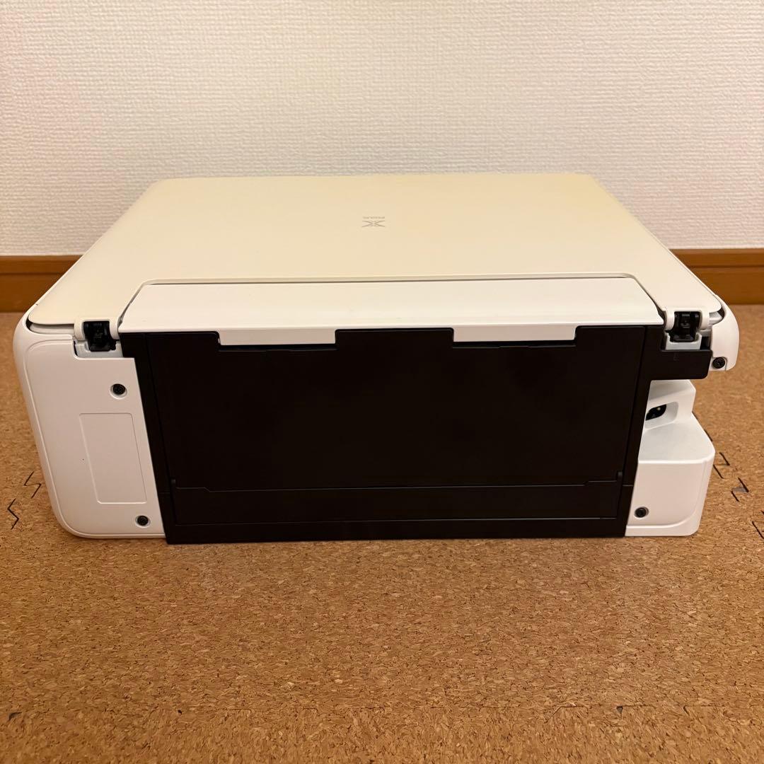 【良品】Canon プリンター 本体 TS6230 ホワイト 新品インク5色付属