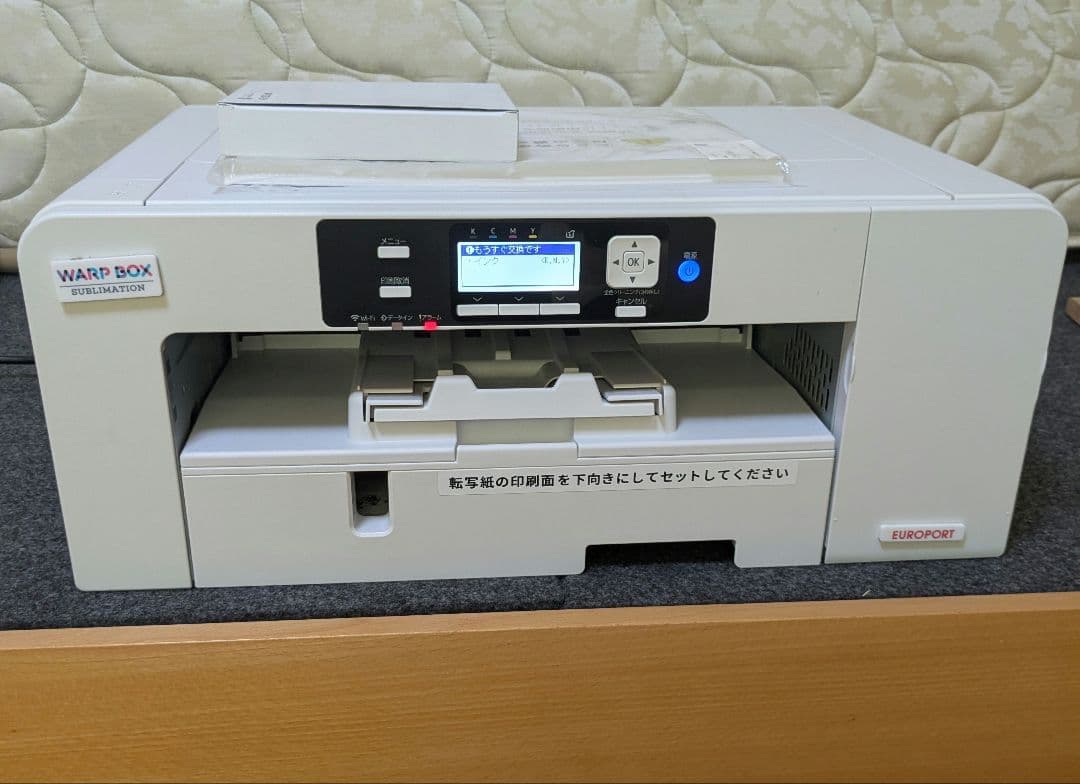【ジャンク扱い／本体のみ】ユーロポートWARPBOX　 昇華プリンター