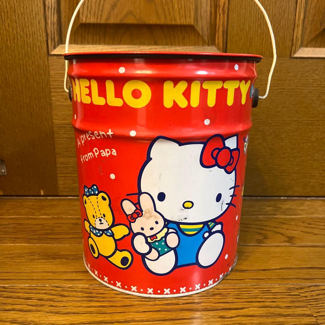 レア 1987年 ハローキティ 缶 昭和 レトロ