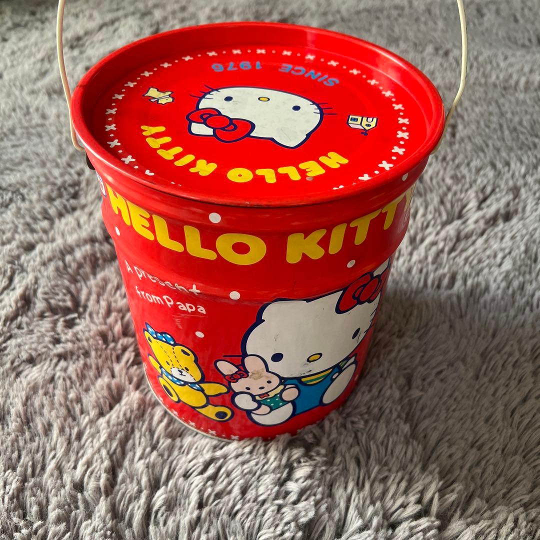 レア 1987年 ハローキティ 缶 昭和 レトロ