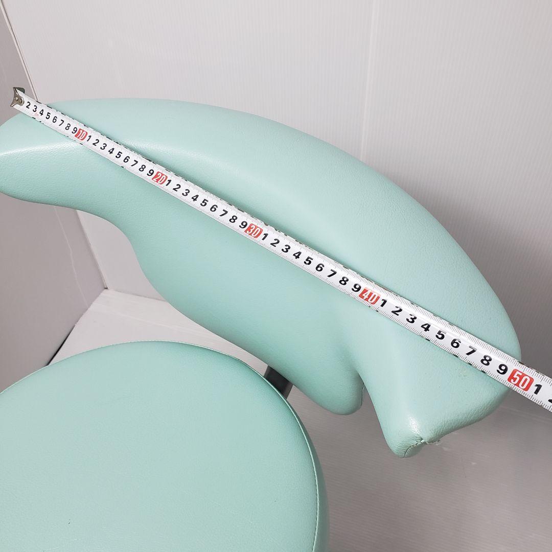 ①病院ドクター用丸椅子　藤沢工業　ACS700LBL　オフィースチェア　送料込み