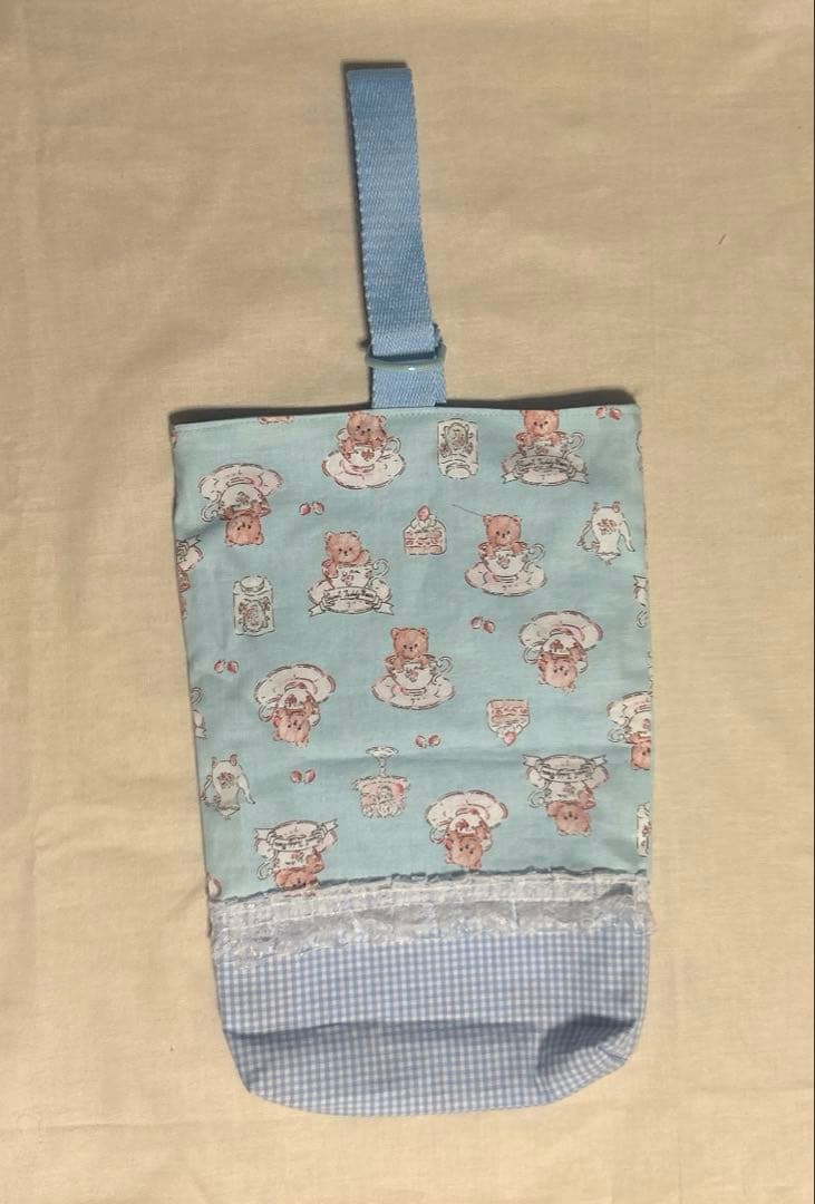 くまさん柄　入園グッズ　5点セット
