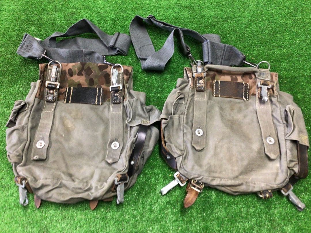 オーストリア軍 ⑤ 2個 セット ミリタリー バッグ ヨーロッパ軍装品