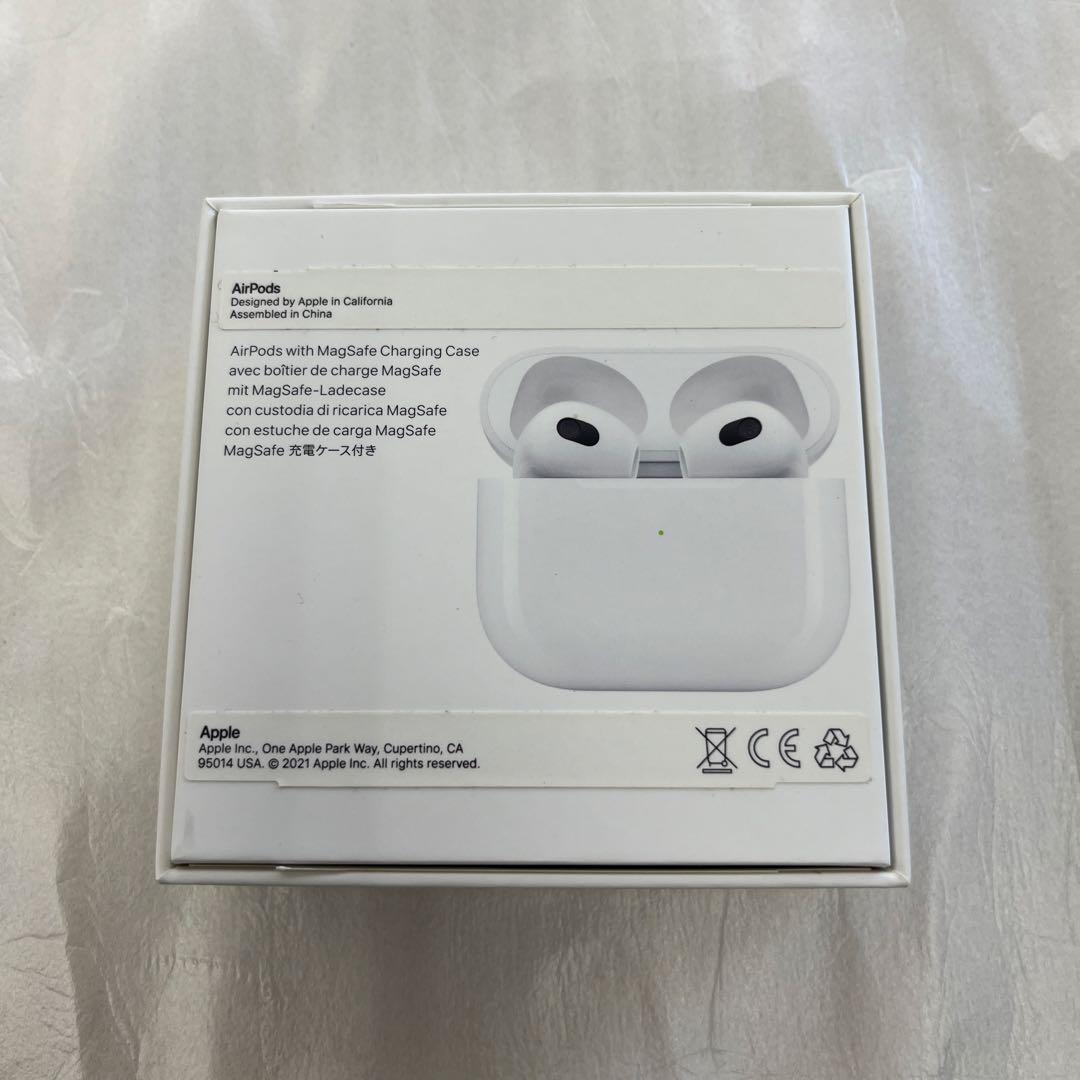 Apple AirPods3 第3世代　動作確認済み