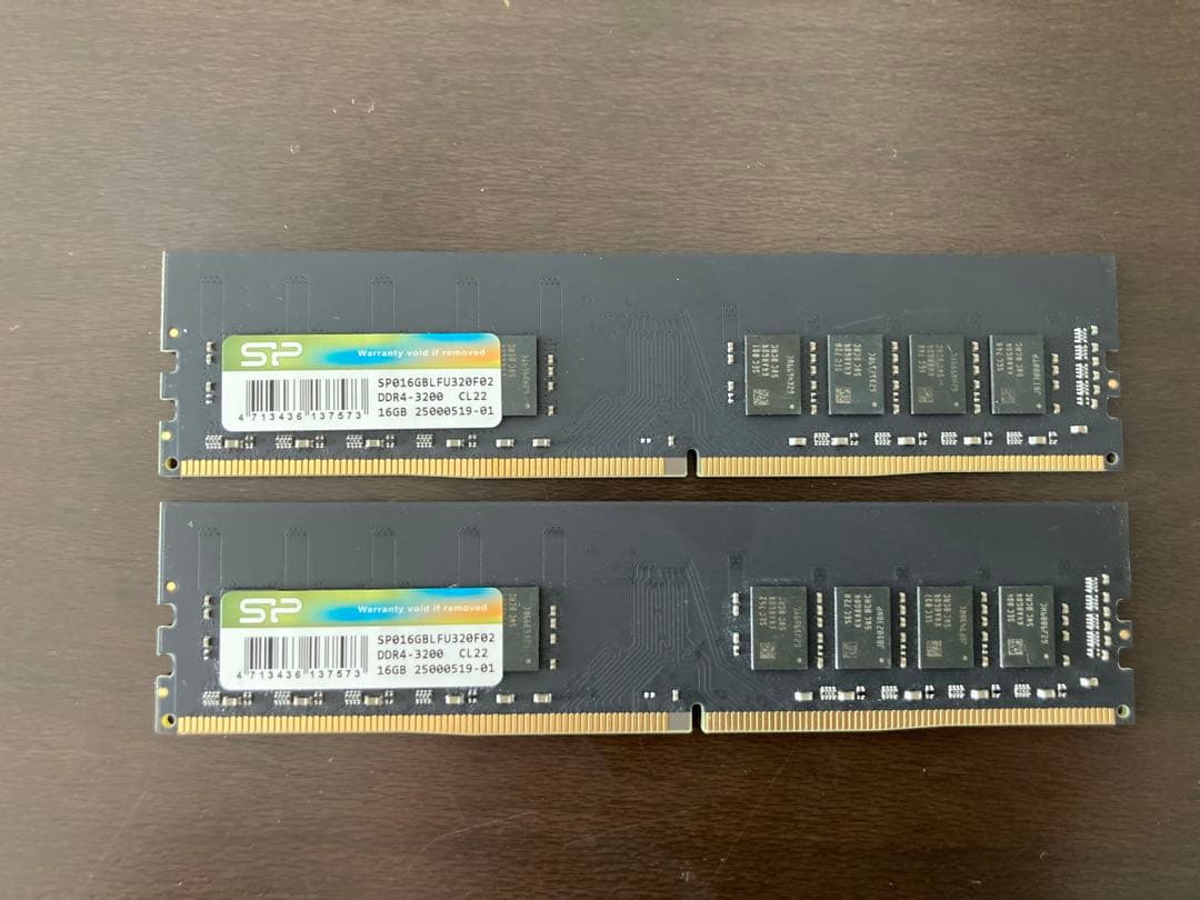 SP メモリモジュール　DDR4 3200 32GB シリコンパワー