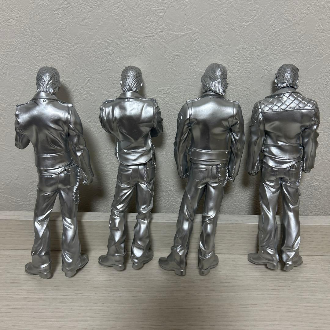 クローズ＆WORST 20周年記念フィギュアのみ シルバー4体セット