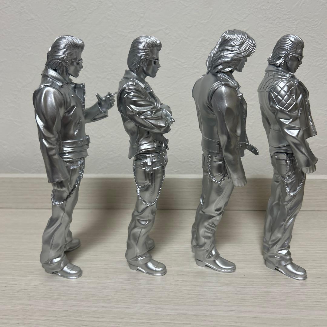 クローズ＆WORST 20周年記念フィギュアのみ シルバー4体セット