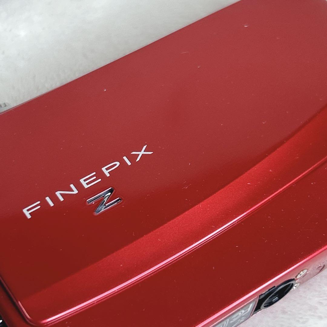 ✨動作品✨レア物　FUJIFILM FinePix Z90 レッド　コンデジ