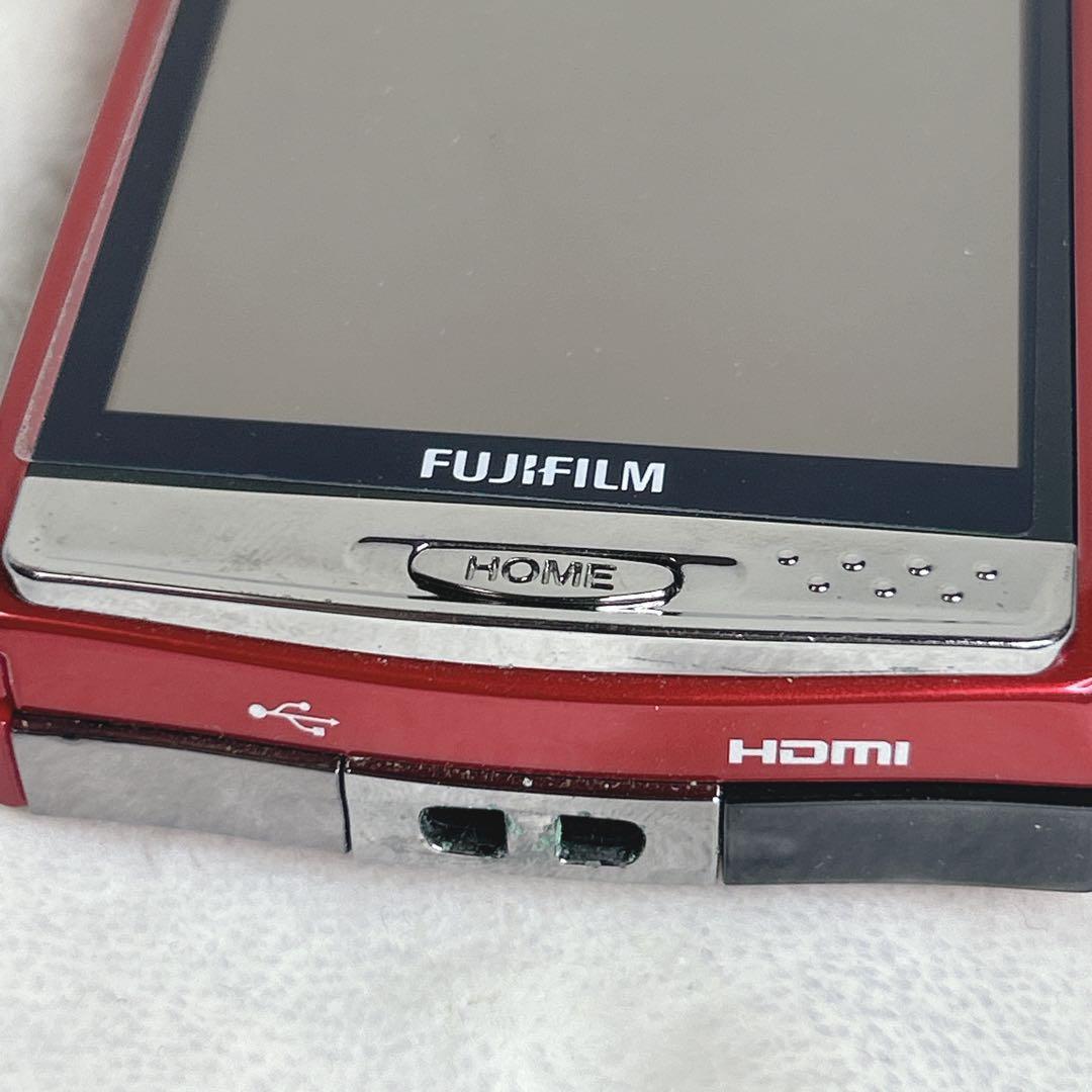✨動作品✨レア物　FUJIFILM FinePix Z90 レッド　コンデジ