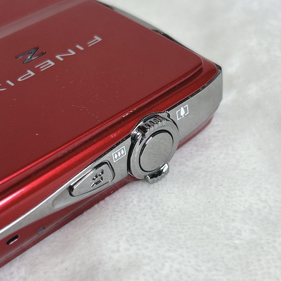 ✨動作品✨レア物　FUJIFILM FinePix Z90 レッド　コンデジ