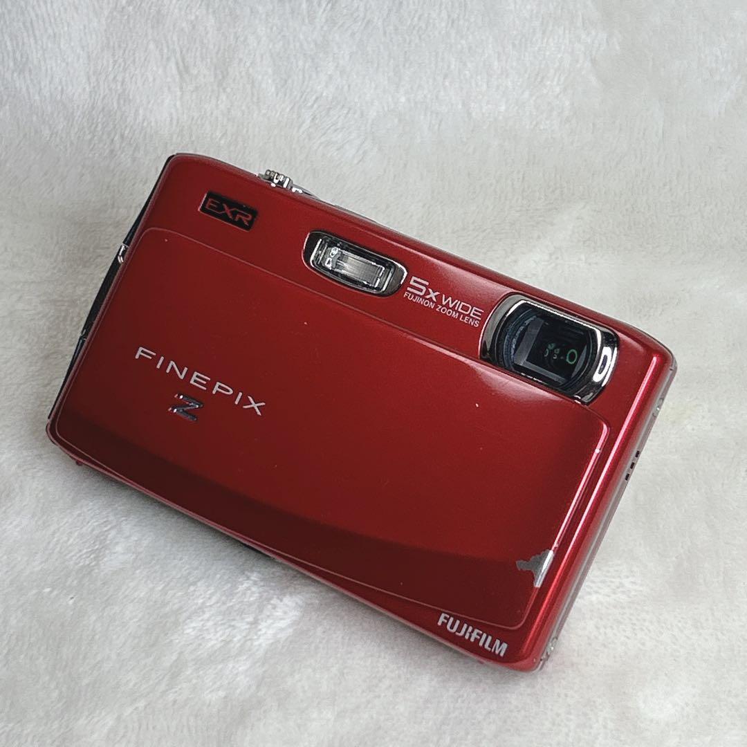 ✨動作品✨レア物　FUJIFILM FinePix Z90 レッド　コンデジ
