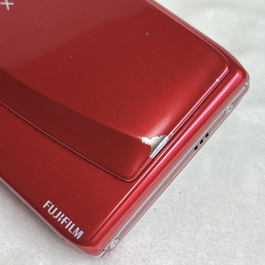✨動作品✨レア物　FUJIFILM FinePix Z90 レッド　コンデジ