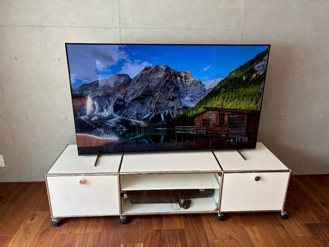 USMハラー　テレビボード　キャスター付