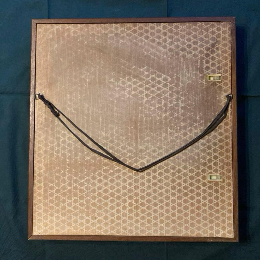 武者小路実篤 實篤 直筆 肉筆 画賛色紙 額装 骨董品 美術品 コレクション