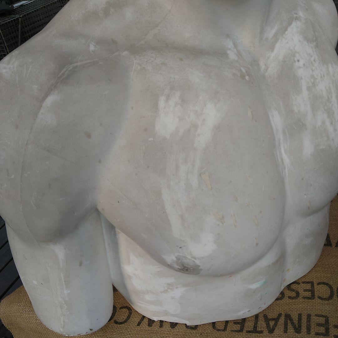 マルス胸像　デッサン用　石膏像