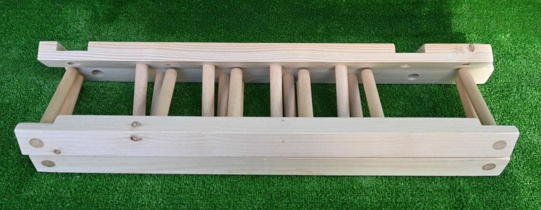 織り機 / 整経台　簡単組み立て式 6段 ②