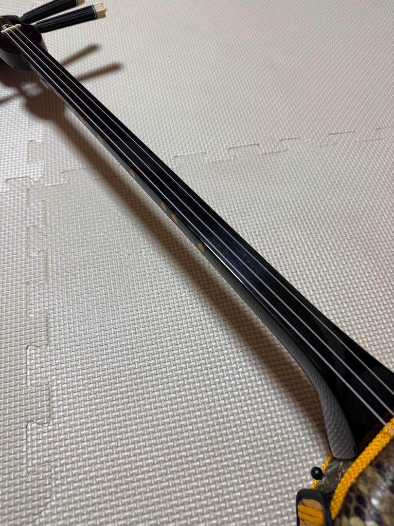 美品 沖縄 琉球 三線 ケース付 伝統楽器