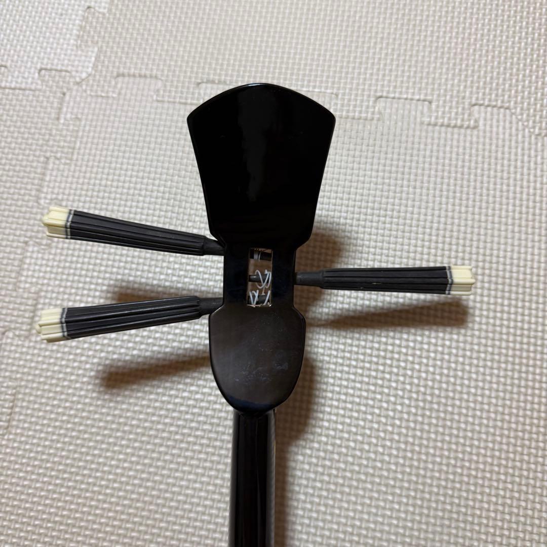 美品 沖縄 琉球 三線 ケース付 伝統楽器