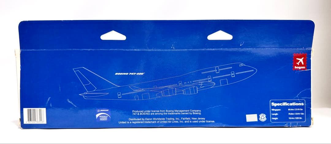hogan 1/200 B747-400 ユナイテッド航空