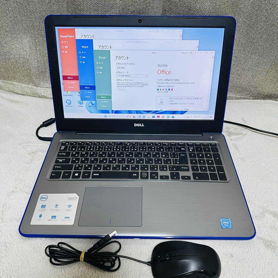 S123 DellノートパソコンSSD高速WEBカメラWindows11オフィス