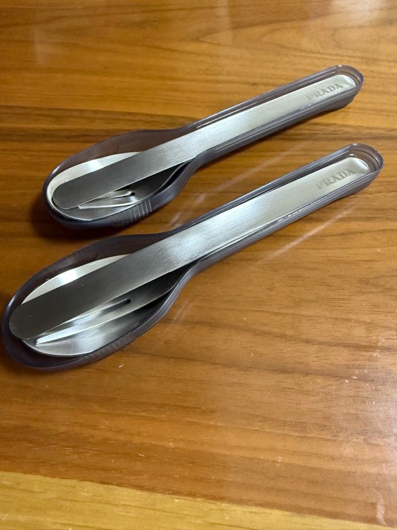 プラダ　PRADA × black+blum カトラリーセット 2個セット