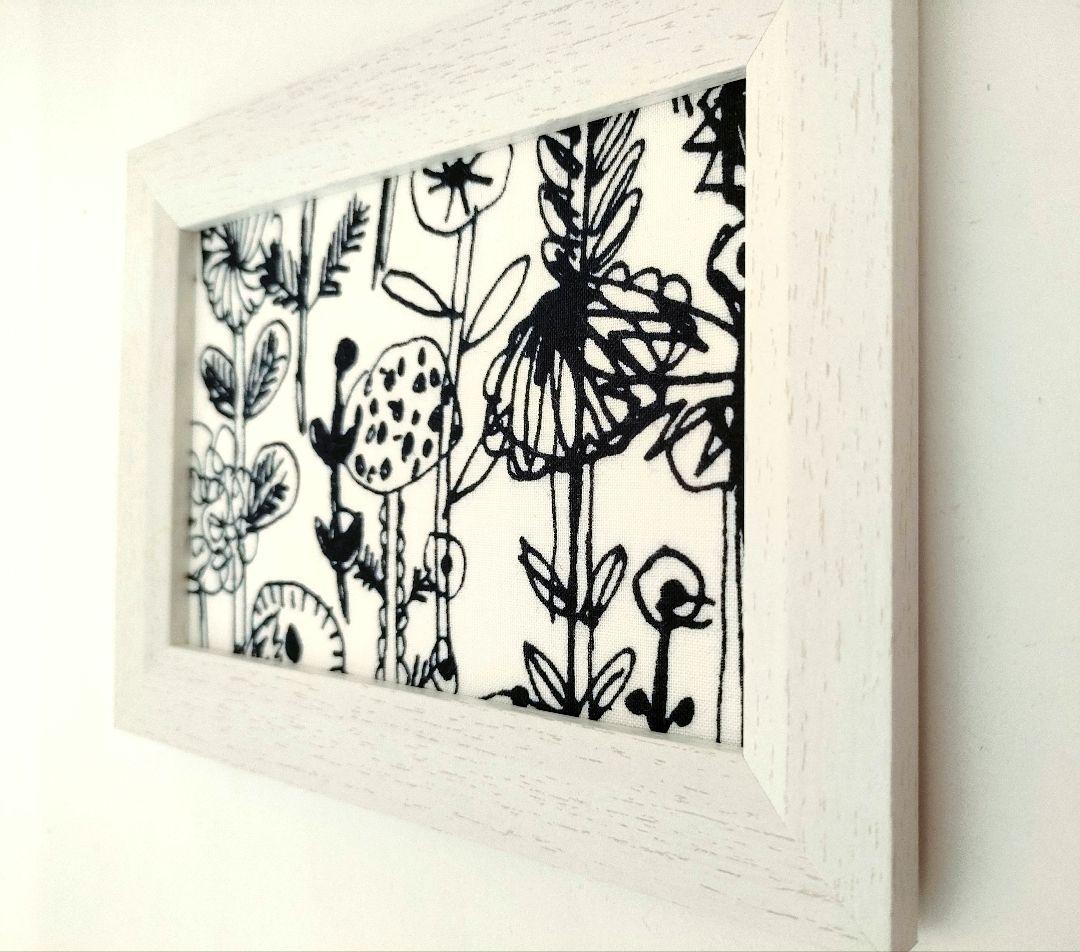 SOLDミナペルホネン　ファブリックフレーム　letter of flower