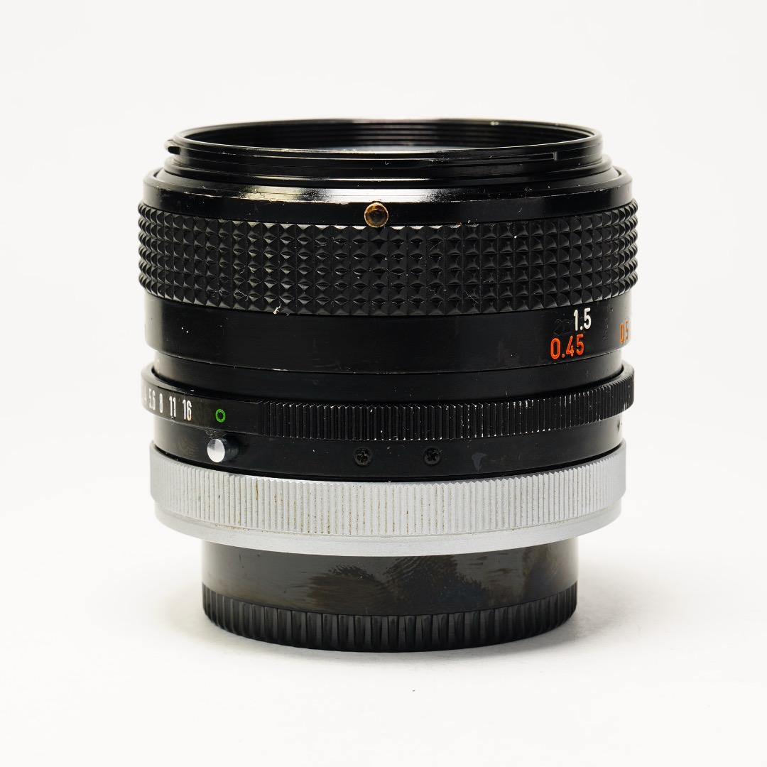 【美品】動作◎ Canon FD 50mm F1.4 S.S.C 809