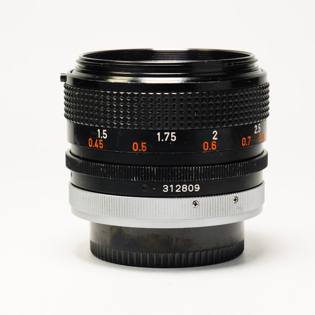 【美品】動作◎ Canon FD 50mm F1.4 S.S.C 809