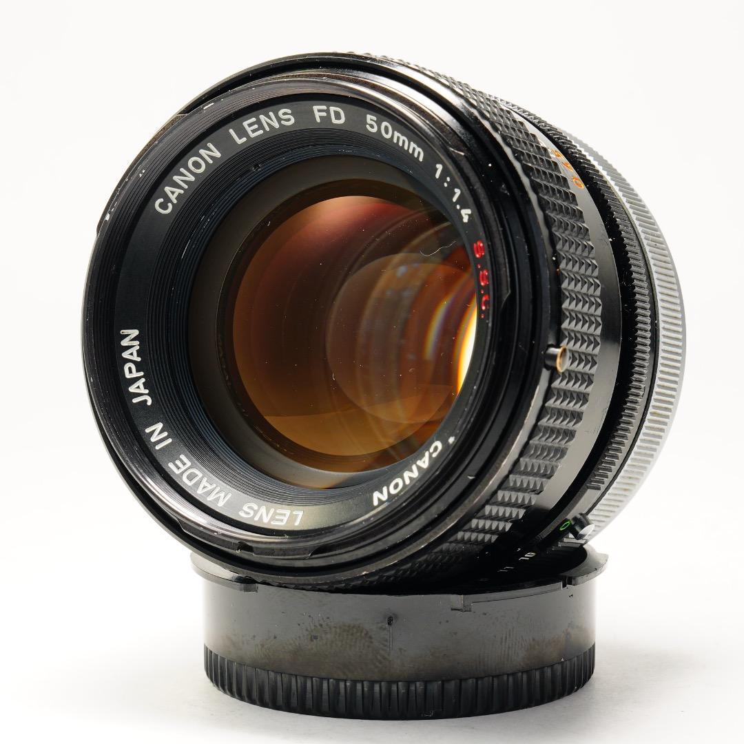 【美品】動作◎ Canon FD 50mm F1.4 S.S.C 809