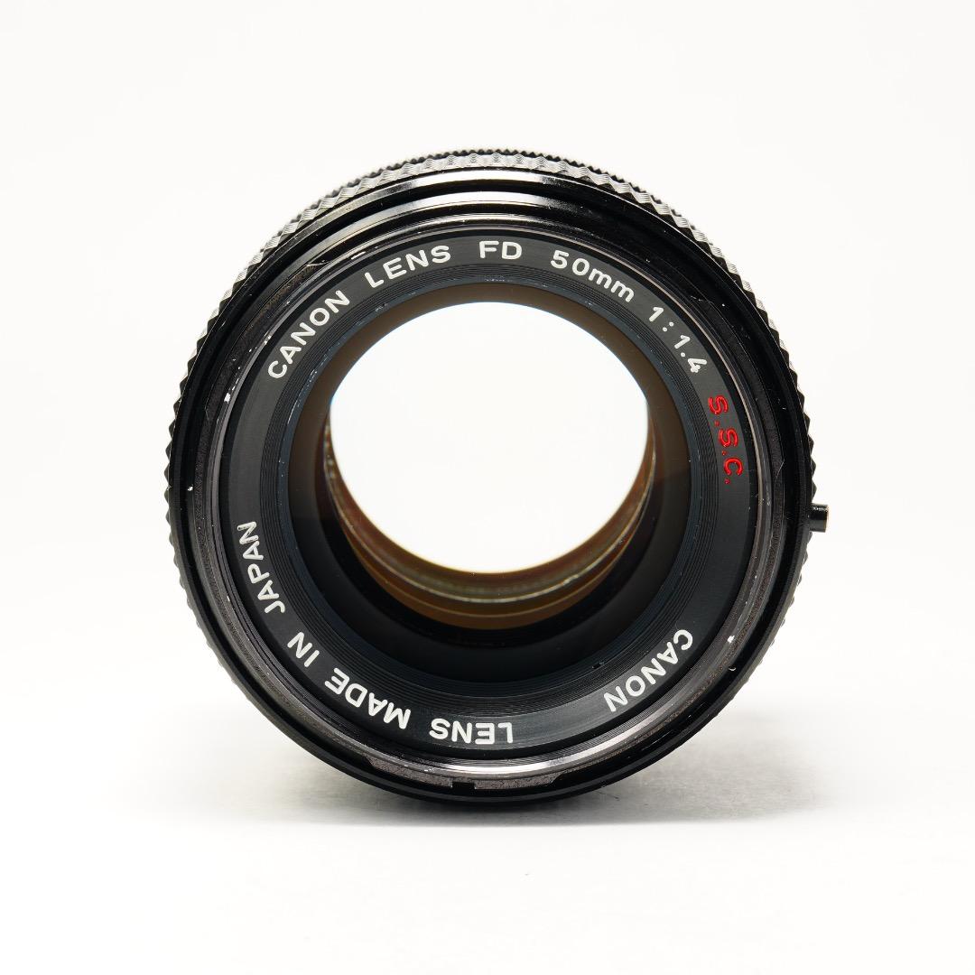 【美品】動作◎ Canon FD 50mm F1.4 S.S.C 809
