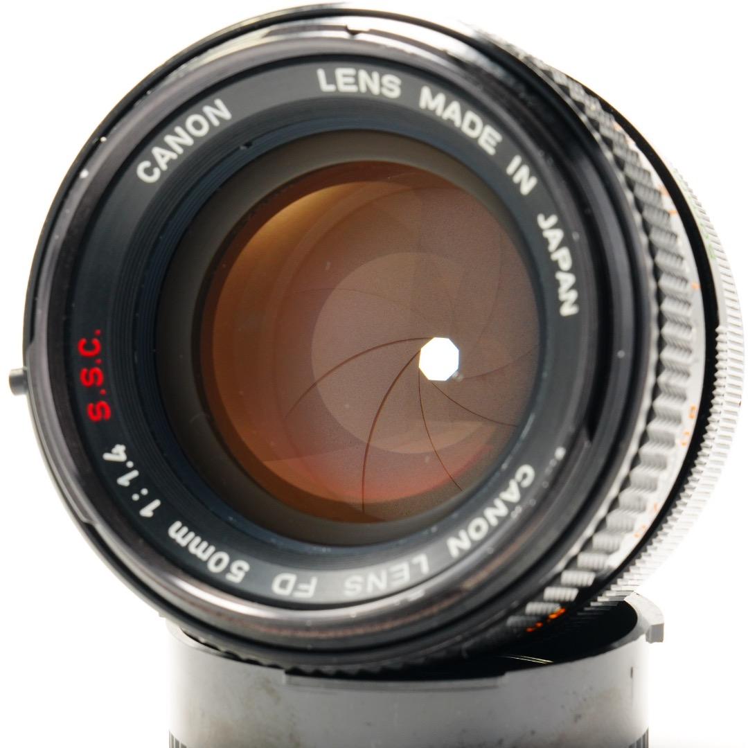 【美品】動作◎ Canon FD 50mm F1.4 S.S.C 809