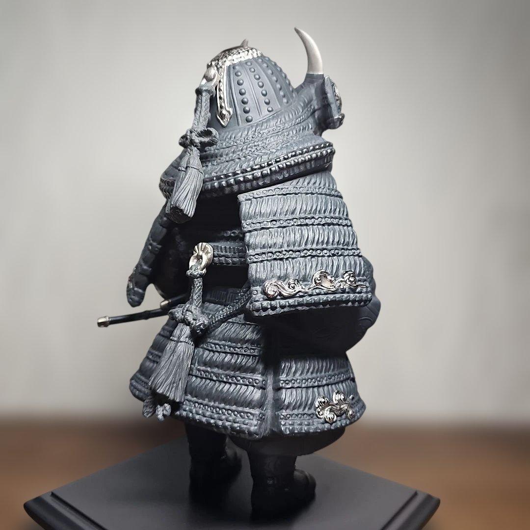 リアドロ若武者(Silver) 五月人形