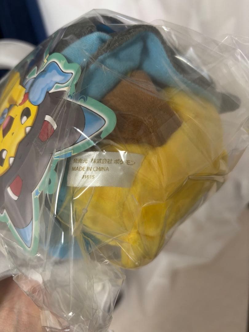ポンチョを着たピカチュウ