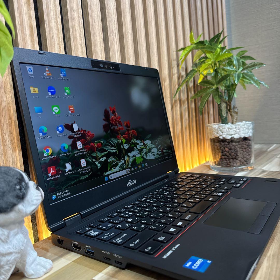 準美品 最新モデル‼️LIFEBOOK☘️第11世代☘フルHD☘️ノートパソコン