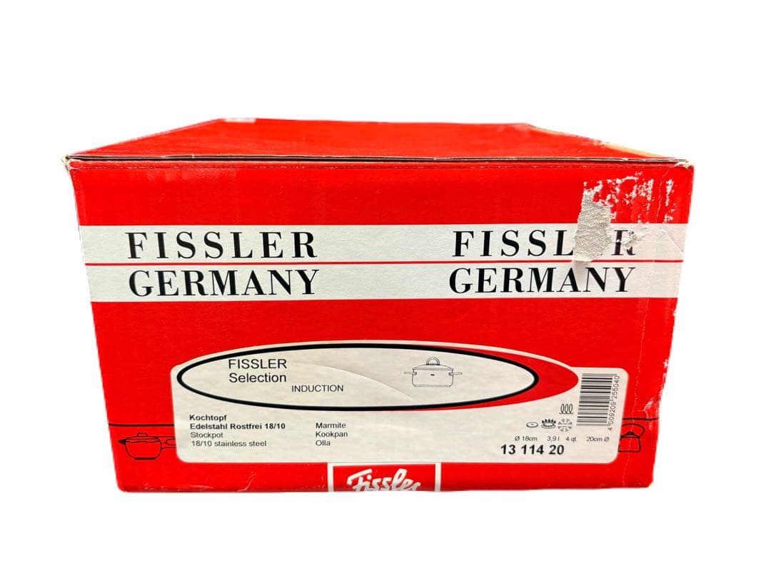 【未使用】Fissler キャセロール φ20cm 深さ11cm 　541-