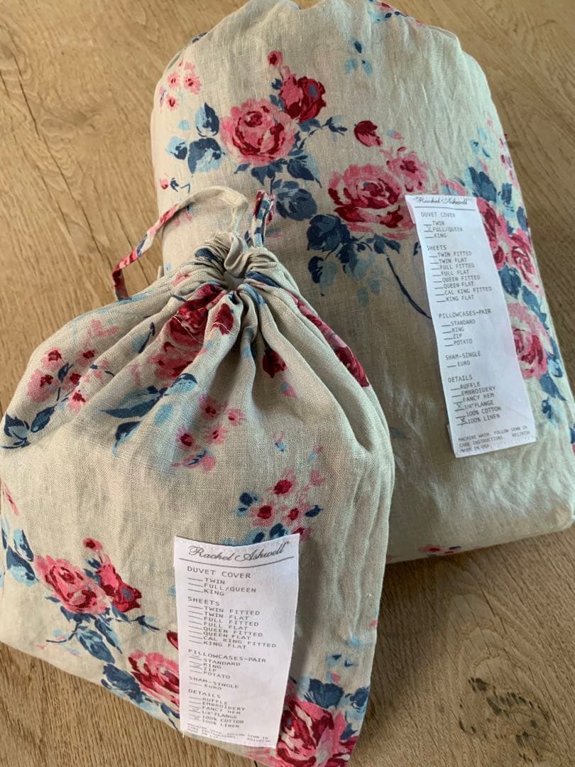 Rachel Ashwell shabby chic デュべandピローケース