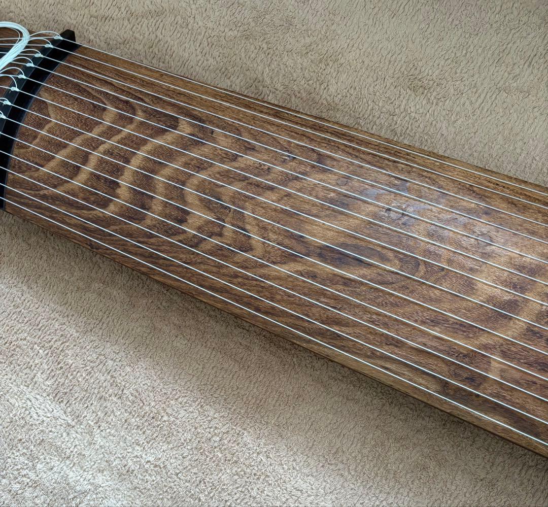 琴 13弦 花柄装飾