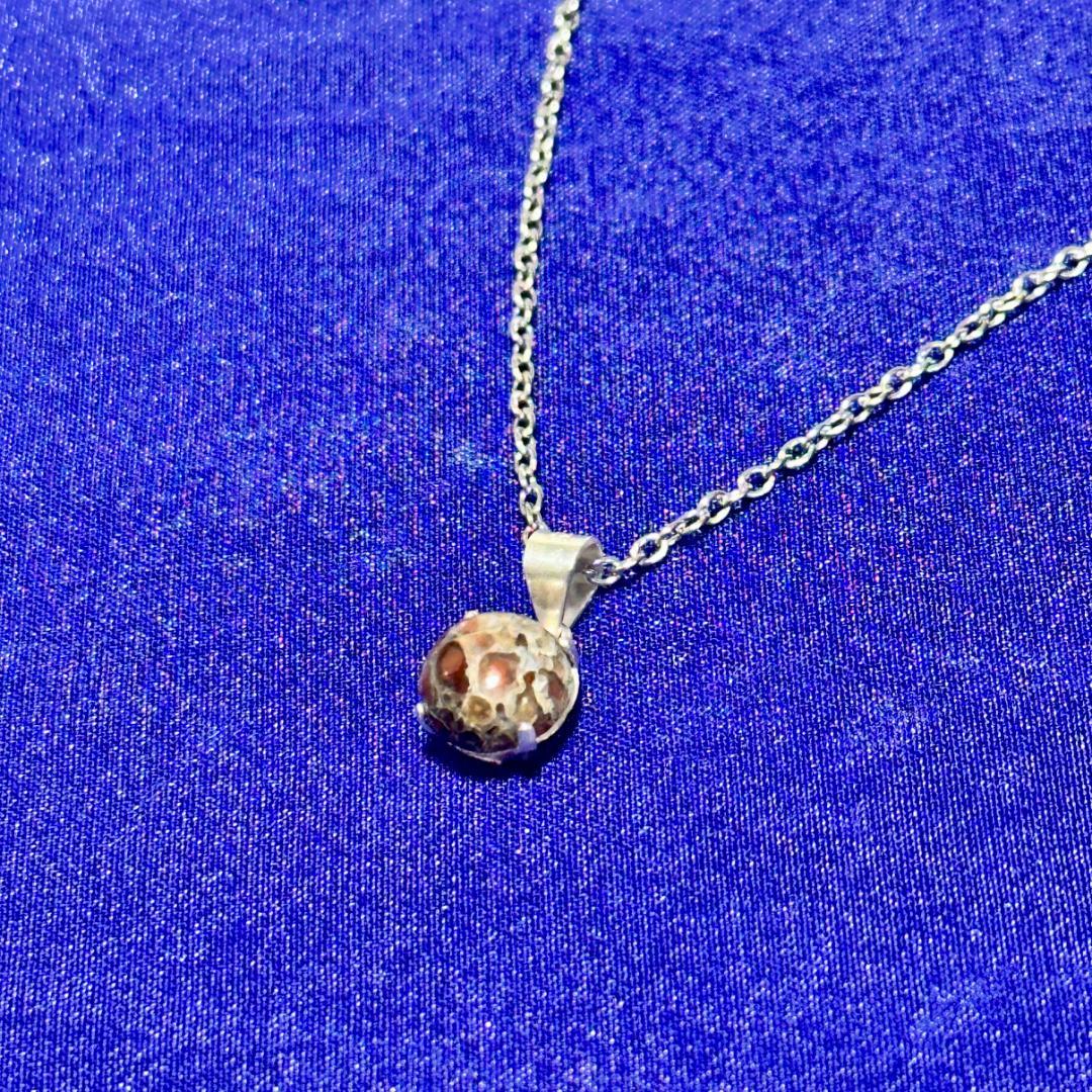 【希少宝石】恐竜の骨「ダイナソーボーン」ネックレス｜ユニセックス