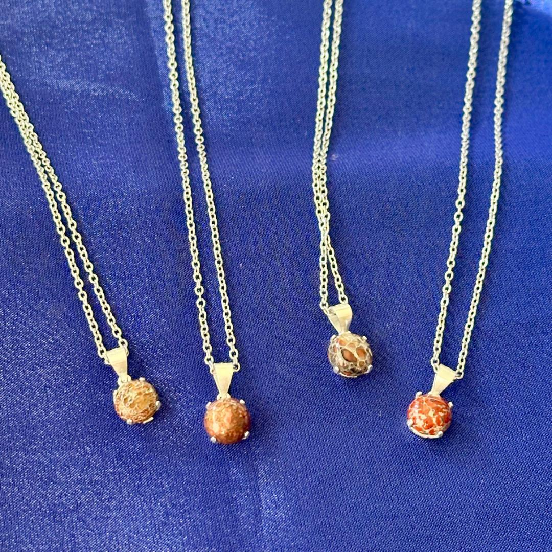 【希少宝石】恐竜の骨「ダイナソーボーン」ネックレス｜ユニセックス