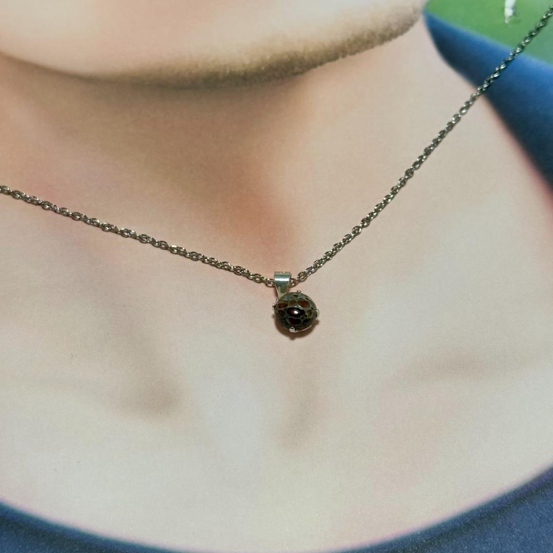 【希少宝石】恐竜の骨「ダイナソーボーン」ネックレス｜ユニセックス