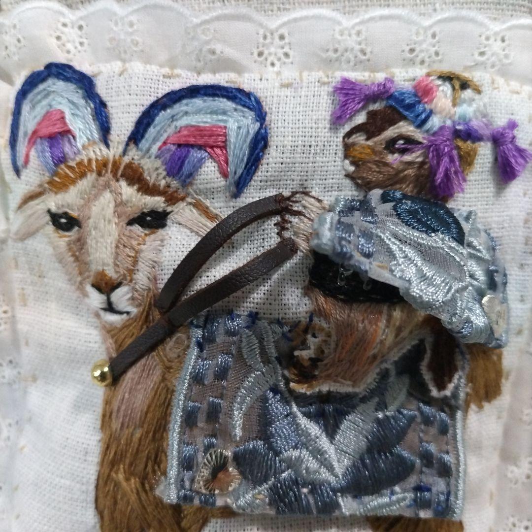 bulaunbulaun　巾着2点　完了しました。