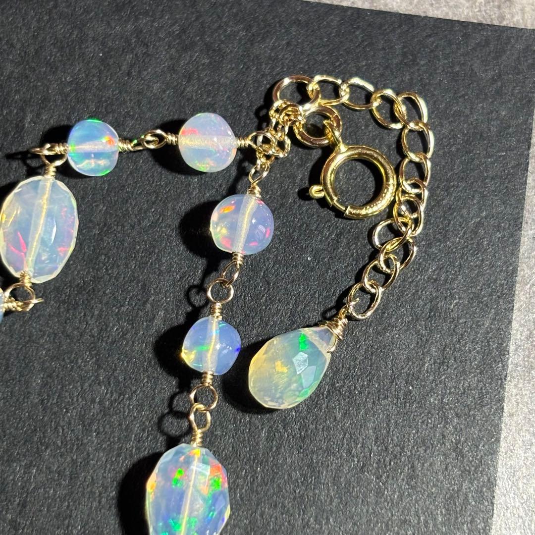 【専用です】エチオピア産オパール✴︎14kgfブレスレットB183