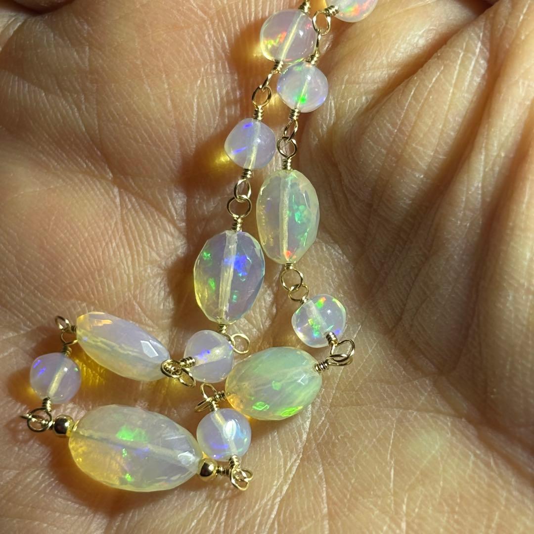 【専用です】エチオピア産オパール✴︎14kgfブレスレットB183