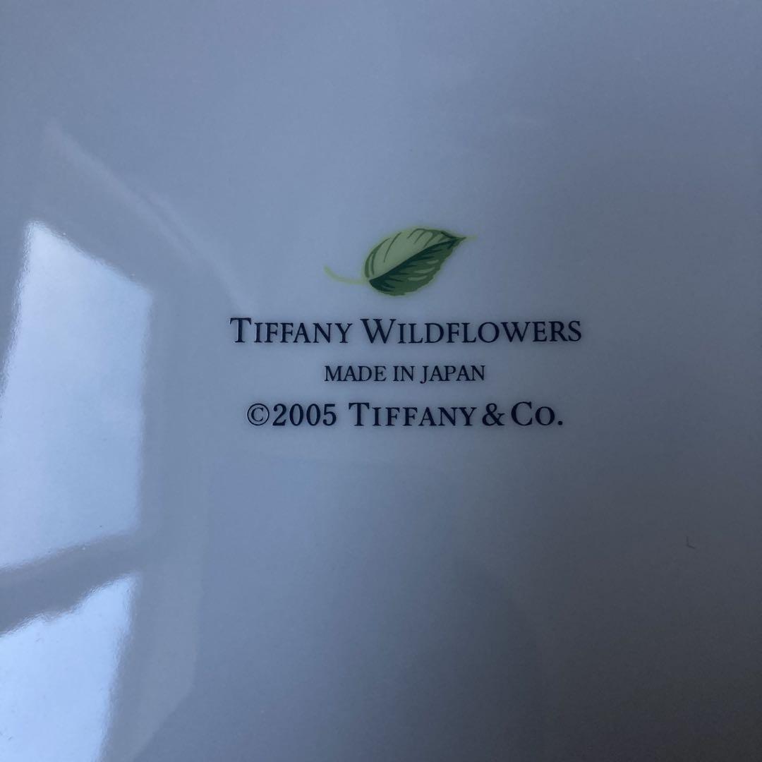 Tiffany ティファニー Wildflowers 花柄 プレート ブラック