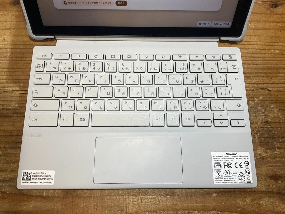 Chromebook本体 ASUS Chromebook CM3001DM2 Detachable