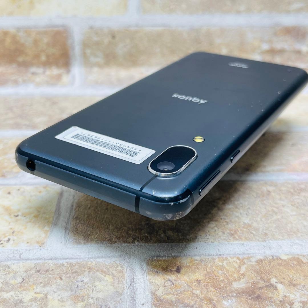 SIMフリー AQUOS sense3 basic 32GB ブラック 電池良好