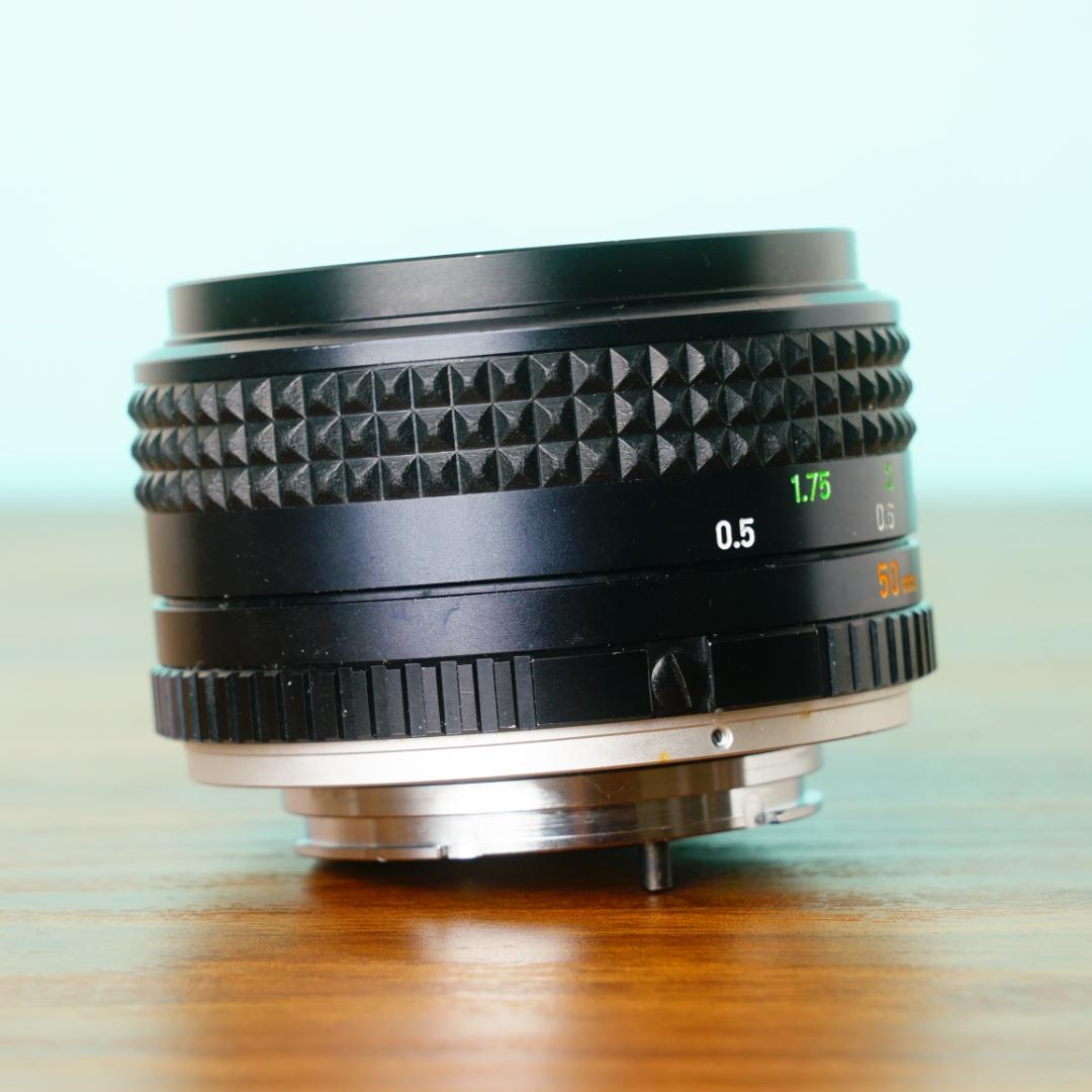 ミノルタ MC ROKKOR-PF 50mm f1.7 オールドレンズ 92