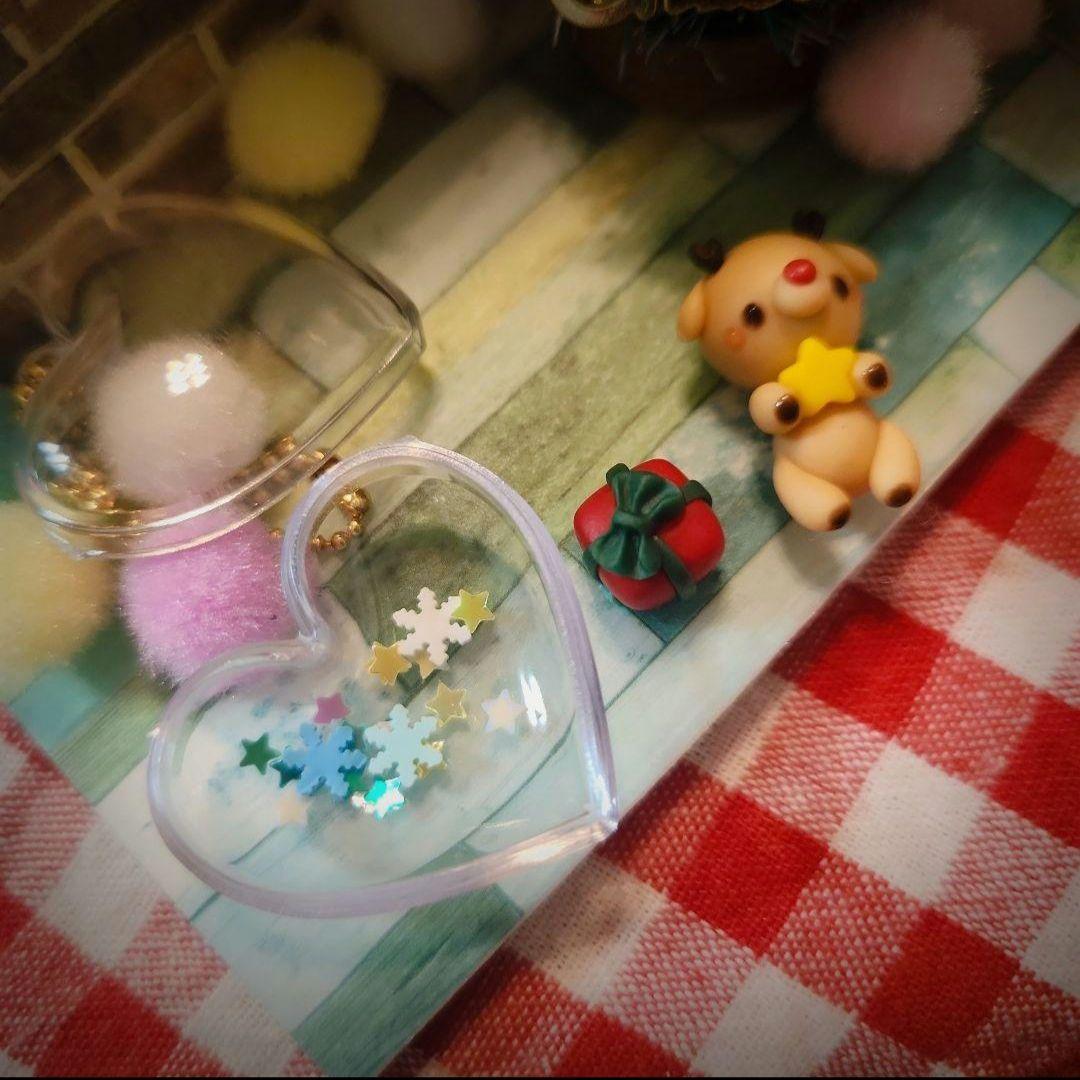 トナカイ♡ボールチェーンキーホルダ